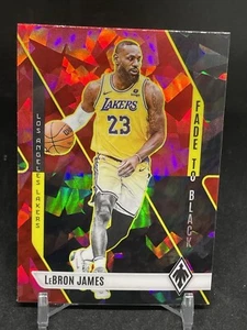 2023-24 Panini Phoenix - Fade to Black #3 Red Ice LeBron James - Picture 1 of 2