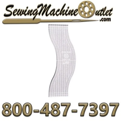 Grace 1/4 Inch Super Slide Ruler Template - Image 1 of 3