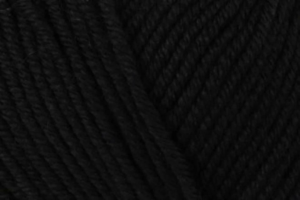 Hilo de tejer deportivo Ella Rae Cashmereno bebé/lana 50 g - negro melanita 01 Foto 1 de 1