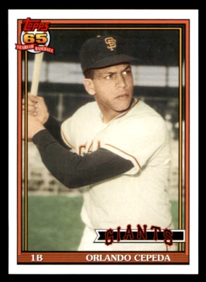2016 Topps Archives Orlando Cepeda card #210 San Francisco Giants - Image 1 of 2