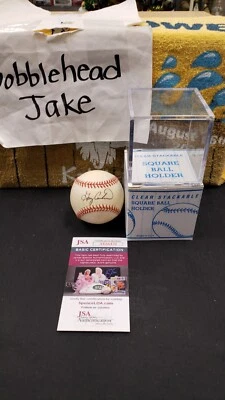 SIGNED AUTO BASEBALL GARY CARTER METS EXPOS DODGERS JSA COA CASE RAWLINGS BALL - Image 1 of 4