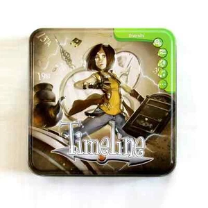 Timeline Diversity Frederic Henry Card Game 2013 Asmodee Tin RARE & MINT - Picture 1 of 2