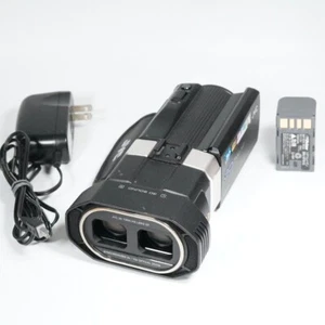 JVC GS-TD1-B Hand Camera Full HD 3D Everio Camcorder Black Very Good from Japan - Picture 1 of 10