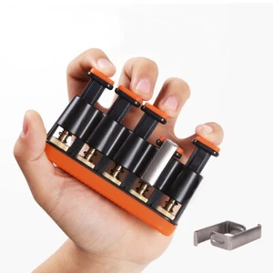 Finger Master Hand Wrist Strengthener Trainer Exerciser Guitar Grip Adjustable - Picture 1 of 5