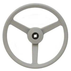 Uflex Boat Steering Wheel 39282H | Gray 13 Inch - Picture 1 of 4