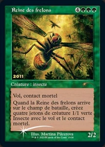 1x FRENCH Hornet Queen 2011 (19/30) - FOIL PROMO 30th Anniversary MTG Unique & M - Picture 1 of 1