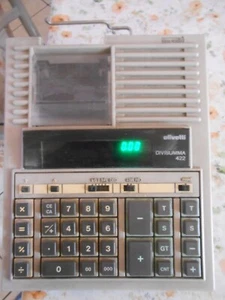 CALCOLATRICE OLIVETTI DIVISUMMA 422 FUNZIONANTE - Foto 1 di 3