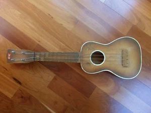 Holz Ukulele Hawaii K und K 4 Saiten Standard Sopran Vintage 1950er 1960er Jahre Holz - Bild 1 von 12