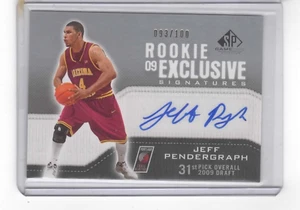 Gioco SP 2009-10 usato Rookie esclusivo Jeff Pendergraph auto 93/100 - Foto 1 di 1