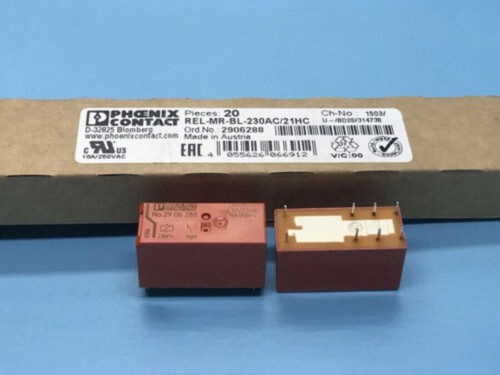 20pcs/box Phoenix Contact REL-MR-BL-230AC/21HC 2906288 Relay | eBay
