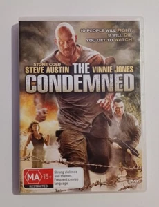 The Condemned DVD Region 4 VGC 'Stone Cold' Steve Austin Vinnie Jones Free Post - Picture 1 of 7