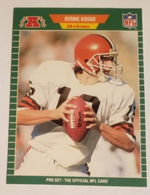 1989 Pro Set Card #77 Bernie Kosar QB Cleveland Browns   ***40% OFF 2 or MORE - Image 1 of 2