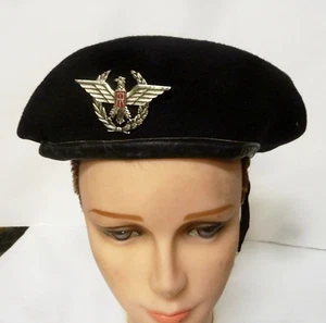 BASCO DA GENERALE ESERCITO ANNI 50 modello CANADIAN CAPPELLO COPRICAPO - Foto 1 di 6