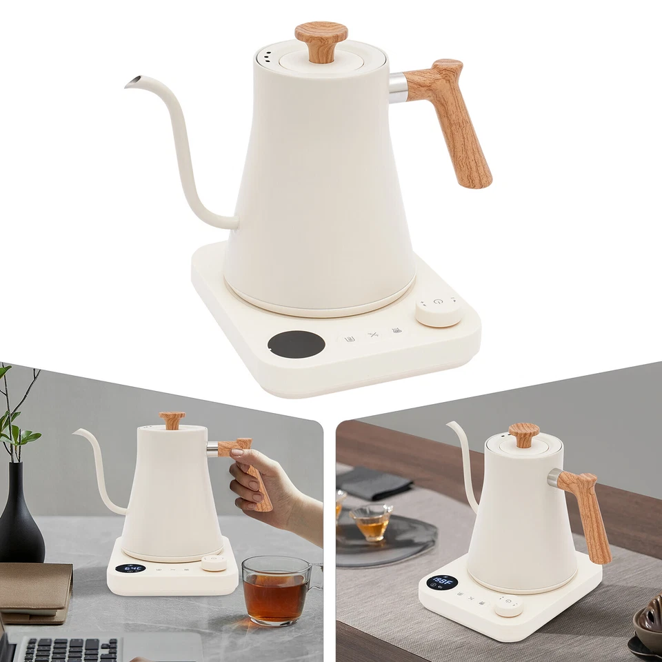 Tabletop Electric Gooseneck Kettle 1200W Electric Tea Kettle w/ Memory Function - Image 1 of 4