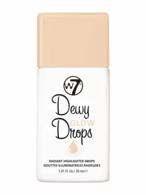 4 × W7 London Dewy Glow Radiant Highlighter Drops 30ml Vegan - Image 1 of 3