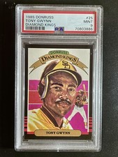 1985 Donruss Diamond Kings Tony Gwynn #25 PSA 9 MINT HOF