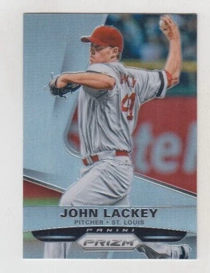 John Lackey 2015 PANINI PRIZM SILVER PRIZM #87 ST. LOUIS CARDINALS - Image 1 of 1