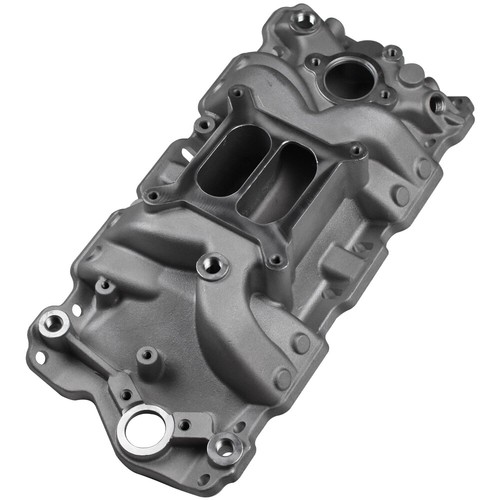 Dual Plane High Rise Intake Manifold for SBC Chevy V8 305 327 350 400 ...