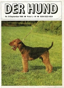 Der Hund Nr. 9 / September 1988 Zeitschrift Verband der Kleingärtner - Bild 1 von 5