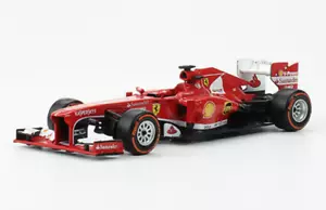 Ferrari F138 2013 Fernando Alonso Rare Formula 1 F1 Diecast Car 1:43 + Magazine - Picture 1 of 3