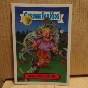 2018 GPK: NINE LIVES LOUIS . '80s HORROR: 8b of 15. . B2 - Picture 1 of 2
