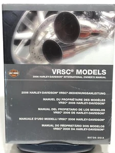 HARLEY-DAVIDSON 2006 VRSC INTERNATIONAL OWNERS MANUAL 99736-06IA FAST SHIPPING - Picture 1 of 3