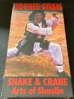 Schlange und Kranichkunst von Shaolin (VHS, 1995) - 1980 Film - Jackie Chan - NEU