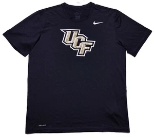 NIKE UCF Knights Short Sleeve Performance Shirt Black XL - Picture 1 of 10