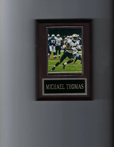 MICHAEL THOMAS PLAQUE NEW ORLEANS SAINTS FOOTBALL NFL Cover