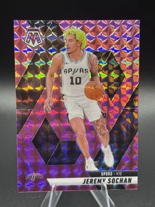 2024-25 Panini Mosaic Jeremy Sochan #54 Pink Prizm /175 - Bild 1 von 3