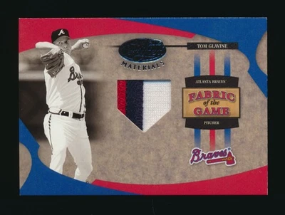 2005 Leaf Certifed 游戏织物 John Smoltz 亚特兰大勇士队布贴 /25 * 2074 — 第 1/2 张图片