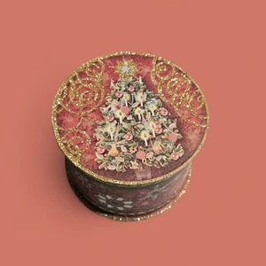 Orange And Clove Soap In Holiday Trinket Box 3.5 Oz Triple Milled *READ * - Picture 1 of 3