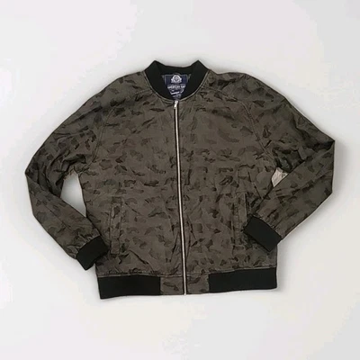 American Rag Gray Green Camouflage Jacket Size XXL - Image 1 of 3