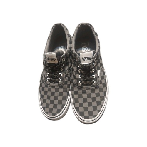 Scarpe da pattinaggio Vans classiche a scacchi grigio nero taglia 11 5 uomo basse