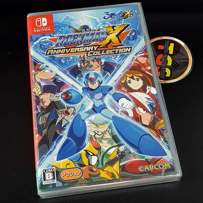 Rockman X Anniversary Collection SWITCH JAP Game In Multilanguage Ver.NEW CAPCOM - Imagen 1 de 4
