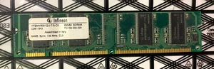 Infineon HYS64V8301GU-7.5-C2 PC133-333-520 64MB Sync 133MHz CL3 SD-RAM Module - Picture 1 of 2