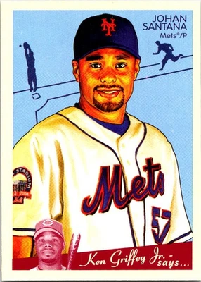2008 Upper Deck Goudey #112 Johan Santana - Image 1 of 2