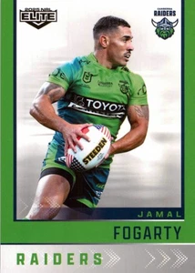2025 Canberra Raiders NRL TLA Elite Card - Jamal Fogarty - Picture 1 of 3