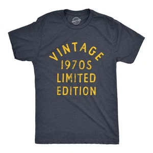 Camiseta Para Hombre Vintage Años 70 Edición Limitada Divertida Genial 1970 Tema Clásico Para - Imagen 1 de 7