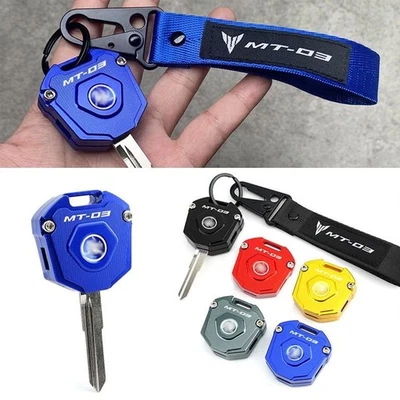 Keychain Motorcycle Key Ring Cover Case Shell Key Chain For YAMAHA MT03 MT-03 - Image 1 of 4