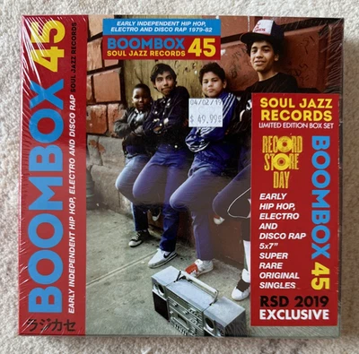 Various - Boombox 45 (Early Independent Hip Hop, Electro And Disco Rap 1979-82) - Image 1 of 3