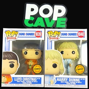 Pop Cave 2020 VAULTED: DUMB AND DUMBER **DOUBLE CHASE** Lloyd & Harry FREE FEDEX - Picture 1 of 21