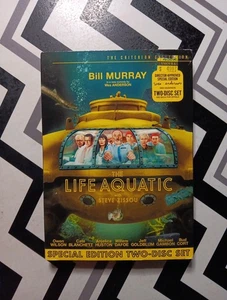 The Life Aquatic With Steve Zissou Criterion Collection 2005 2-Disc Set - Picture 1 of 10