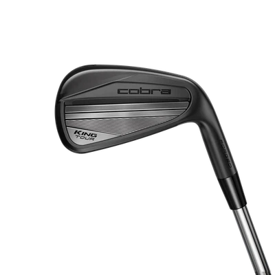 Cobra King Tour Black '24 5-PW Iron Set Stiff Mitsubishi Chemical MMT 105 Value - Image 1 of 4