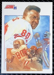 Puntuación #665 1991 - Jerry Rice - San Francisco 49ers - Imagen 1 de 2