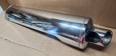 1998-2004 BMW K1200LT OEM Chrome Muffler Exhaust Cover - Image 1 of 4