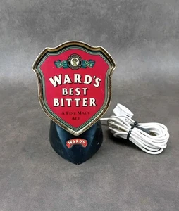 Ward's Best Bitter Bar Counter-Mount Light Breweriana Man Cave - Picture 1 of 11