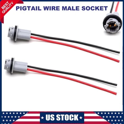 Enchufe de luz marcador lateral frontal 194 T10 PGS cable coleta universal hembra Foto 1 de 4