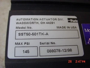   PARKER   SST50-501TK-A  Automation   Actuator - Picture 1 of 3