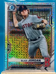 2021 Bowman Chrome - Prospects #BCP-195 Blaze Jordan (RC) - Picture 1 of 2